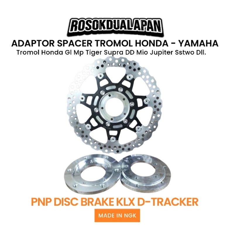 Jual Adaptor Plendes Spacer 10 Mm Disc Klx Dtracker Pnp Tromol Sstwo