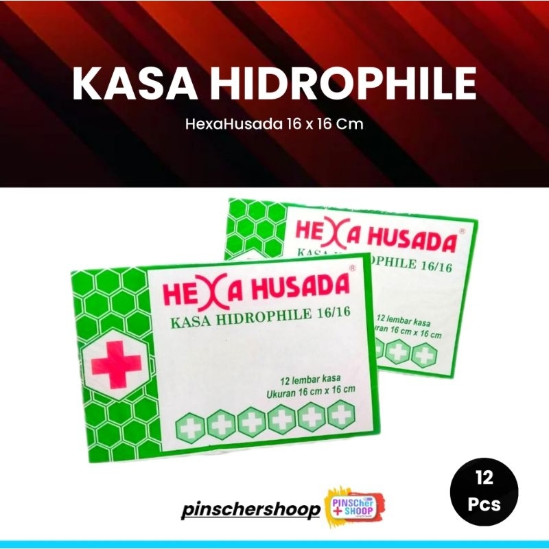 Jual Kasa Hidrofil X Cm Hexahusada Kasa Kotak Sterile Verban