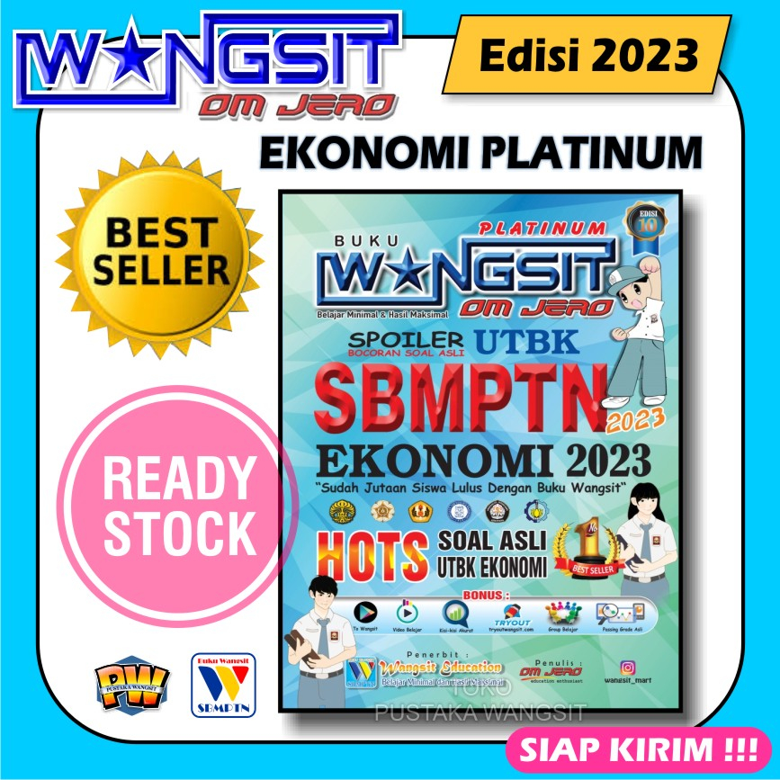 Jual Buku Wangsit UTBK SBMPTN 2023 UTBK SNBT 2023 Buku EKONOMI