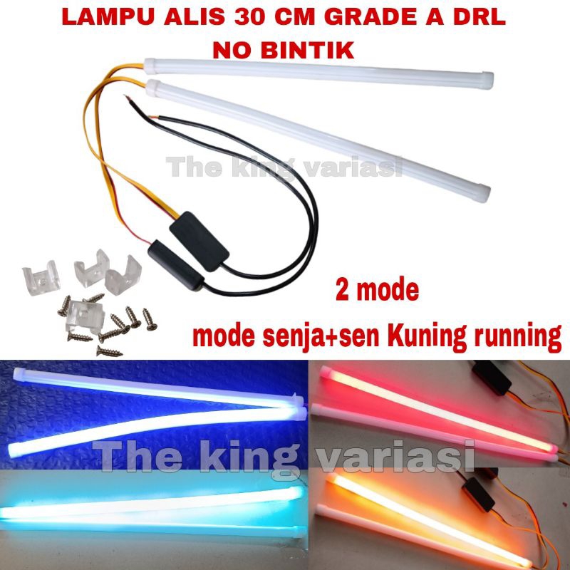 Jual Lampu Alis Drl Cm Mode Sen Running No Bintik Volt Dc