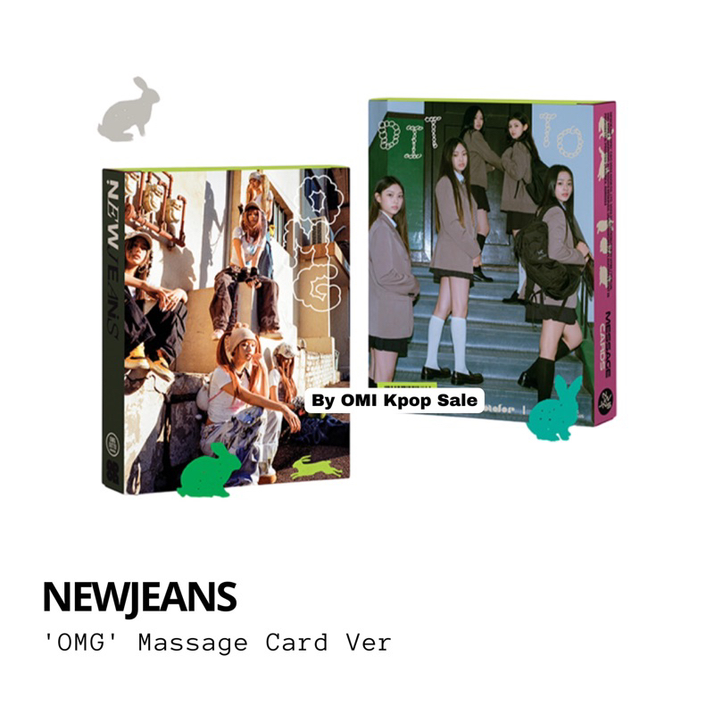 Jual UNSEALED NewJeans NewJeans 1st Single OMG Message Card