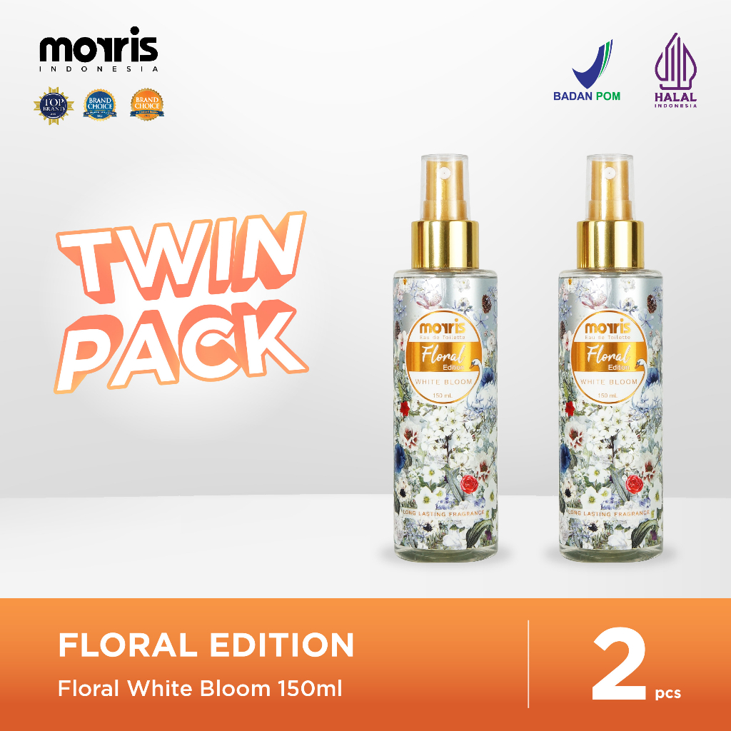 Jual Morris Floral Edition Parfum Wanita Ml X Pcs Shopee Indonesia