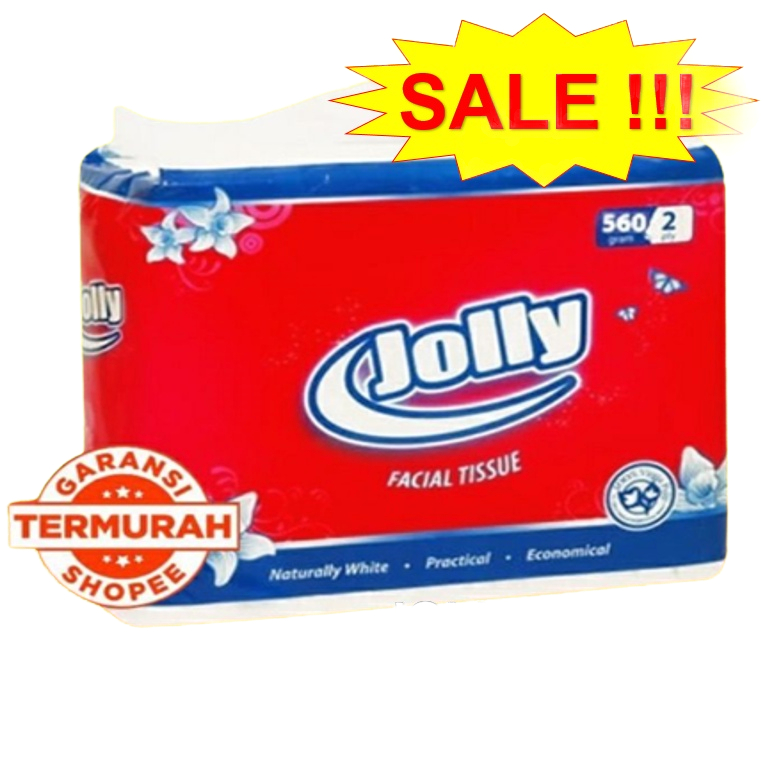 Jual Tissue JOLLY 560 Gr 2ply Facial Tissue Kiloan Tisu Wajah Shopee