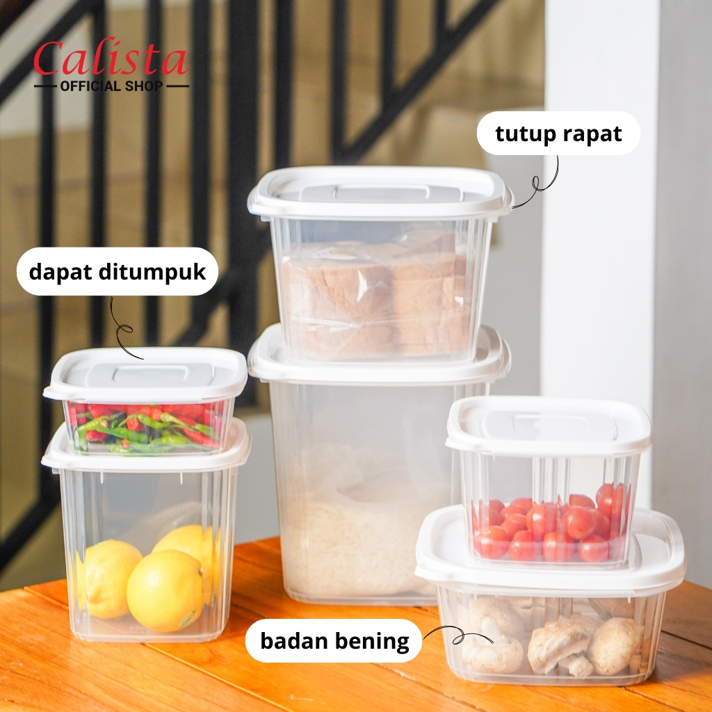 Jual Toples Bening Calista Stella Premium Set Pcs Food Container