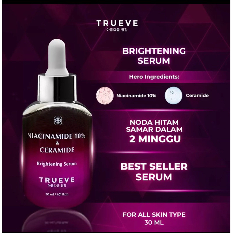 Jual Trueve Niacinamide Ceramide Brightening Serum Ml Shopee