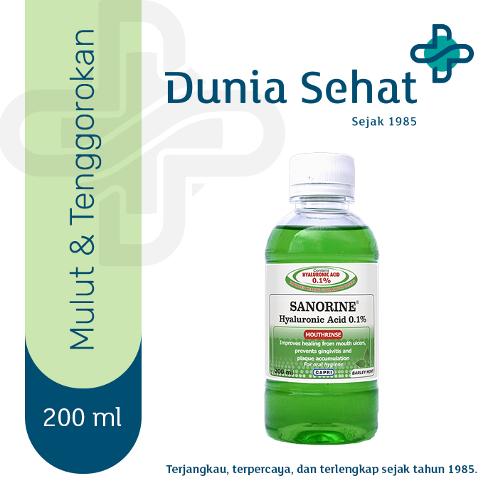 Jual Sanorine Hijau Gargle Ml Shopee Indonesia