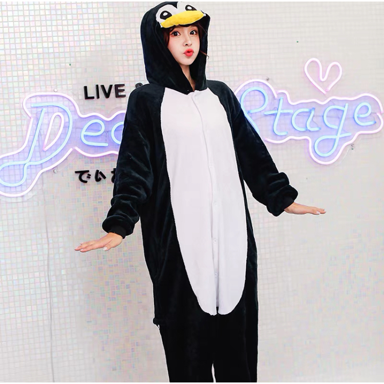 Jual Baju Onesie Dino Totoro Koala Jerapah Penguin Stitch Sapi Cosplay