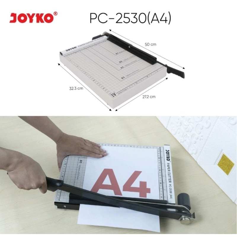 Jual Pemotong Kertas A4 Joyko PC 2530 Paper Cutter Shopee Indonesia