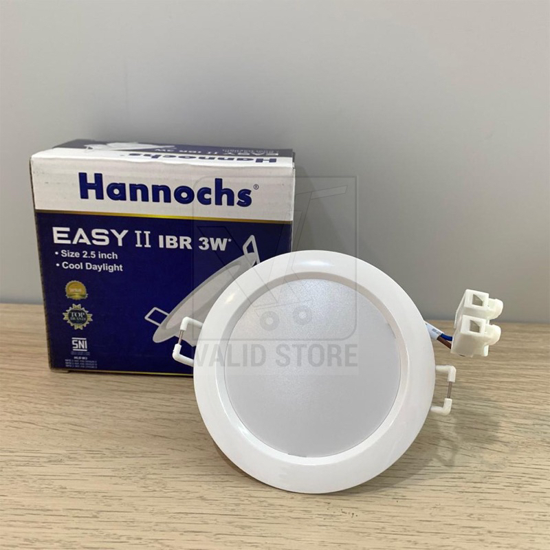 Jual Hannochs Easy II Lampu Downlight LED 3w 3 Watt IBR Shopee