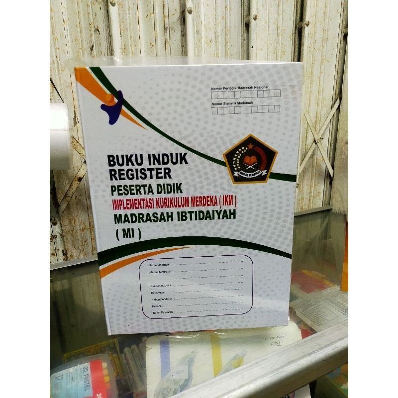 Jual BUKU INDUK MADRASAH IBTIDAIYAH MI KURIKULUM MERDEKA Shopee