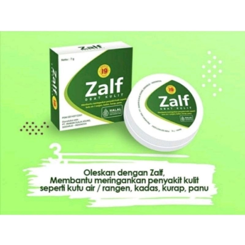 Jual Obat Kulit Zalf 19 Salep Kulit PER BOX ISI 12 PCS Untuk Rangen