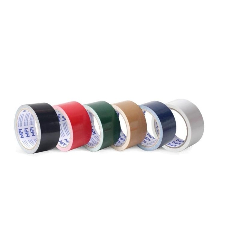 Jual Lakban Kain Cloth Tape Warna Warni MPI 48mm X 8m Harga Satuan