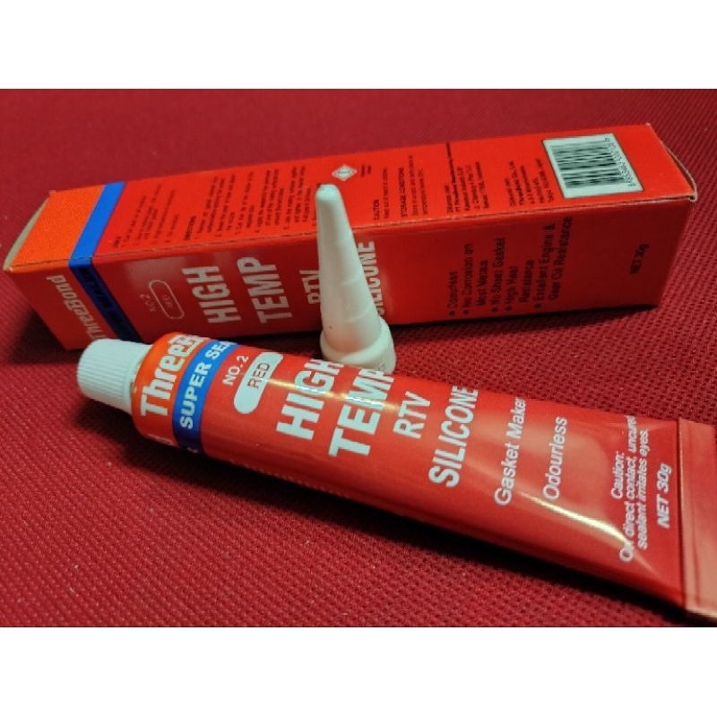 Jual Lem Threebond High Temp Rtv Silicone Red Merah Gr Shopee Indonesia