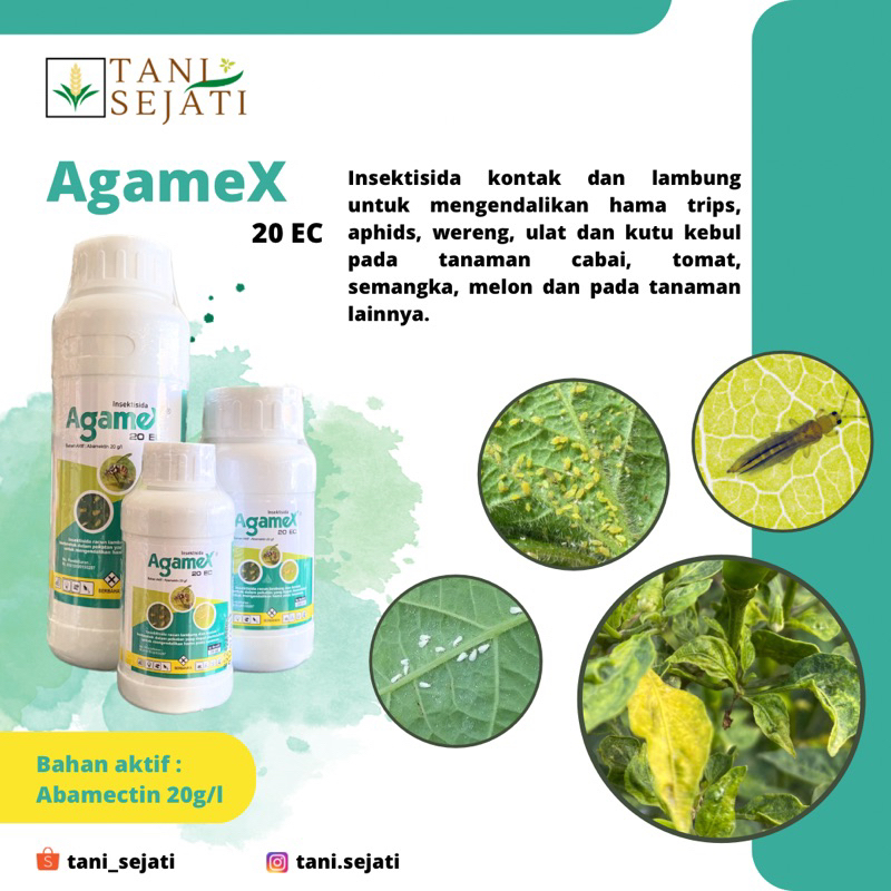 Jual Agamex Ec Insektisida Abamektin Pembasmi Hama Tanaman Kutu