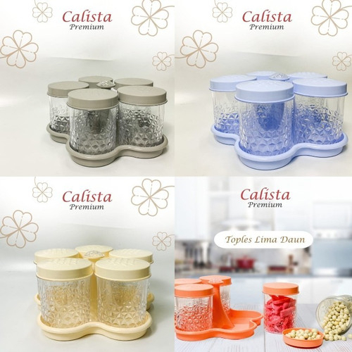 Jual Calista Toples Daun Set Pcs Toples Kue Kering Lebaran Murah Dan