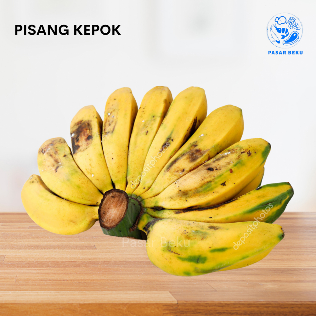 Jual Pisang Kepok Per Sisir Pisang Goreng Pasar Beku Padang Shopee