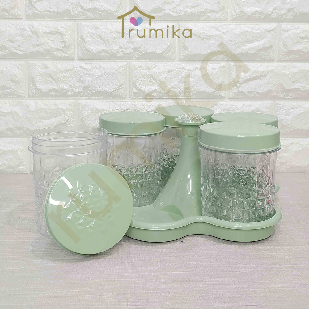 Jual Toples Lima Daun Toples Kue Kering Nastar Snack Lebaran Set Isi