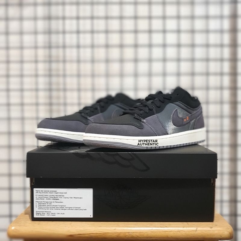 Jual Air Jordan Low Se Craft Inside Out Black Shopee Indonesia