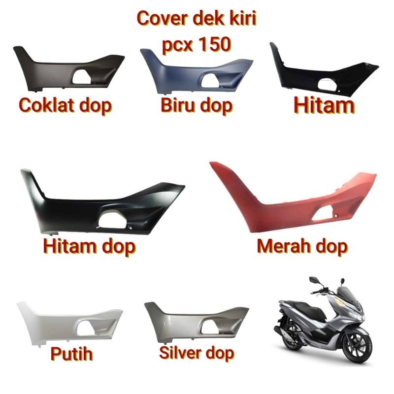 Jual Cover UnderSide Kiri Dek Samping Bawah Pijakan Kaki PCX K97 Asli