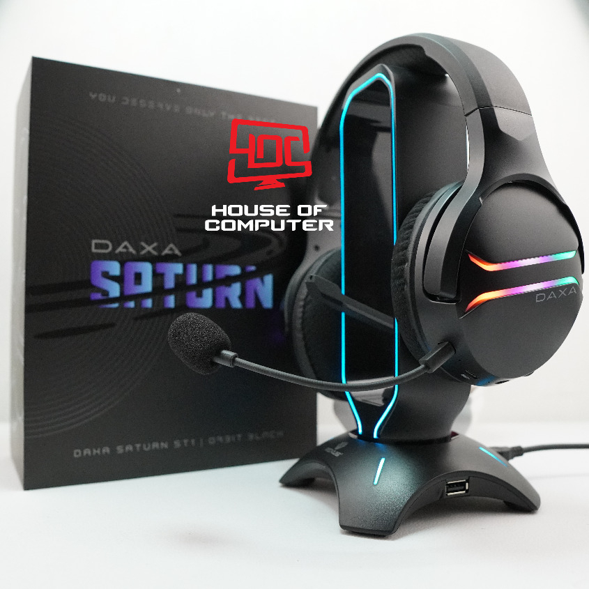 Jual Headset Gaming Rexus Daxa Saturn St Lightweight Wireless Bt Rgb