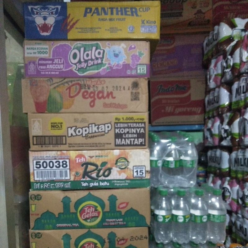 Jual Minuman Kopikap Teh Gelas Rio Degan Olala Ale Shopee Indonesia