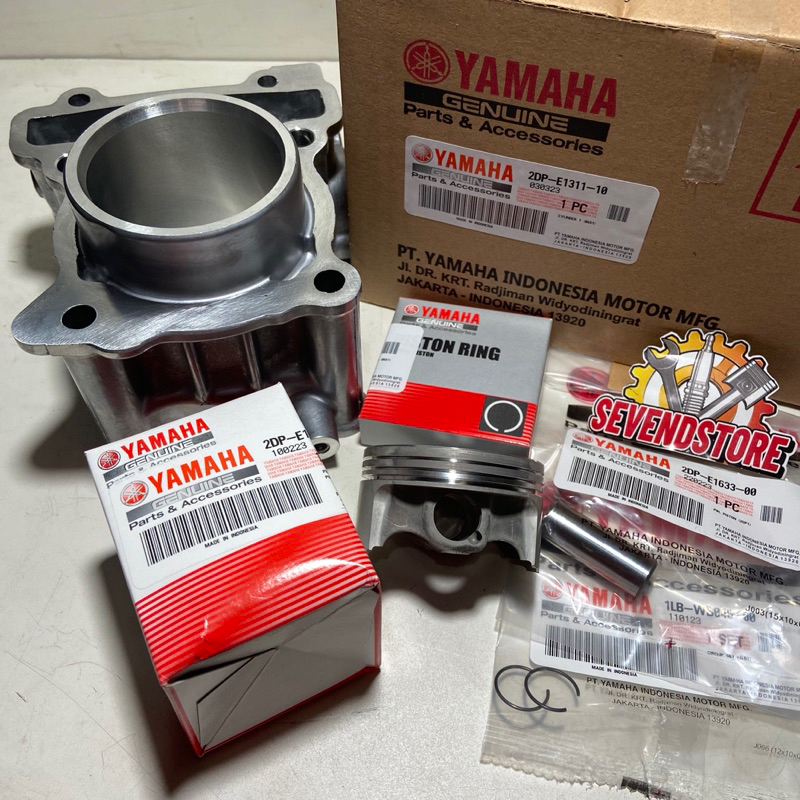 Jual Cylinder Blok 2DP Block Buring Assy Piston Ring Seher Set NMax Old