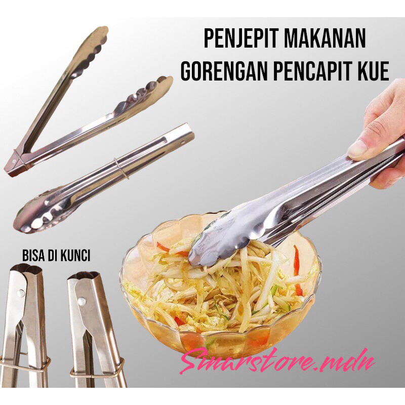 Jual PENJEPIT MAKANAN PENJEPIT GORENGAN PENJEPIT KUE PENJEPIT