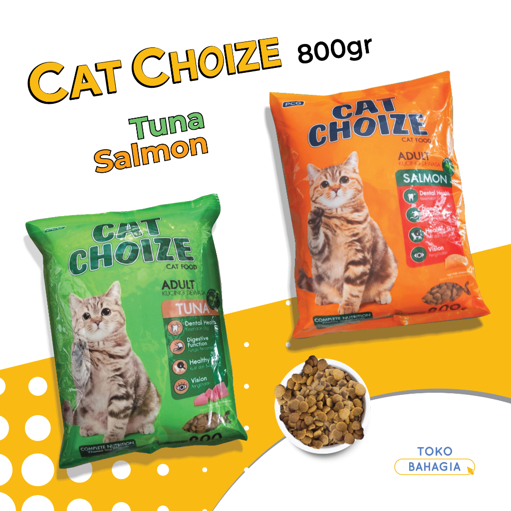 Jual Cat Choize Adult Dry Gr Makanan Kucing Rasa Tuna Salmon