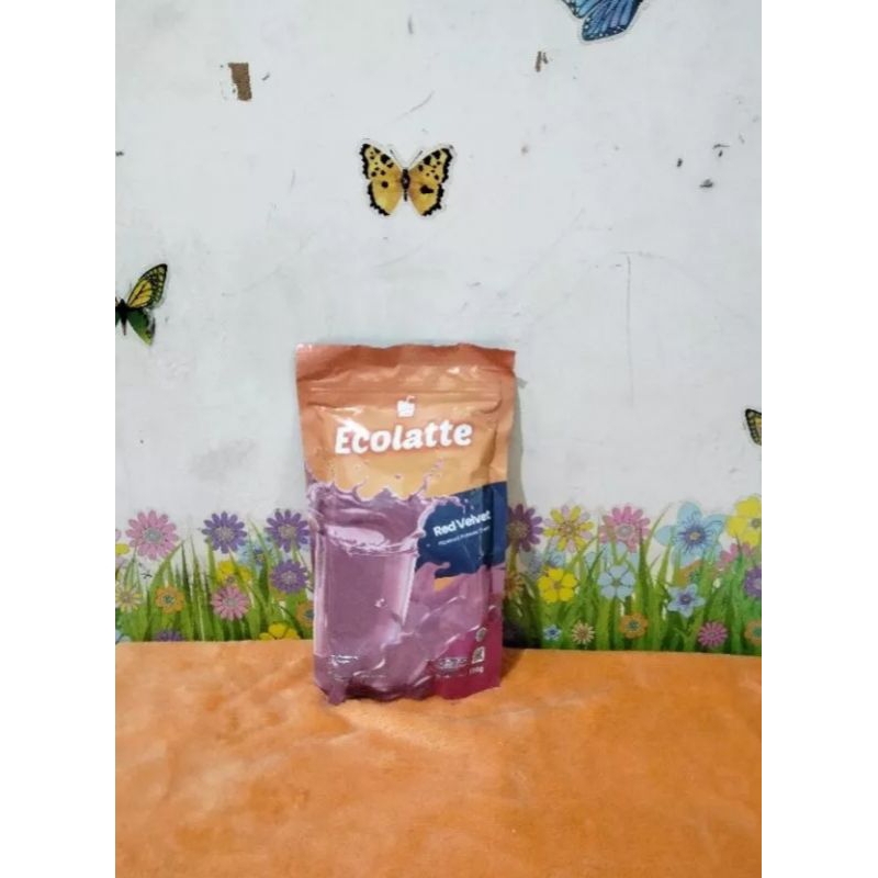 Jual BUBUK MINUMAN ANEKA RASA ECOLATTE RASA RED VELVET EX CHO LATTE