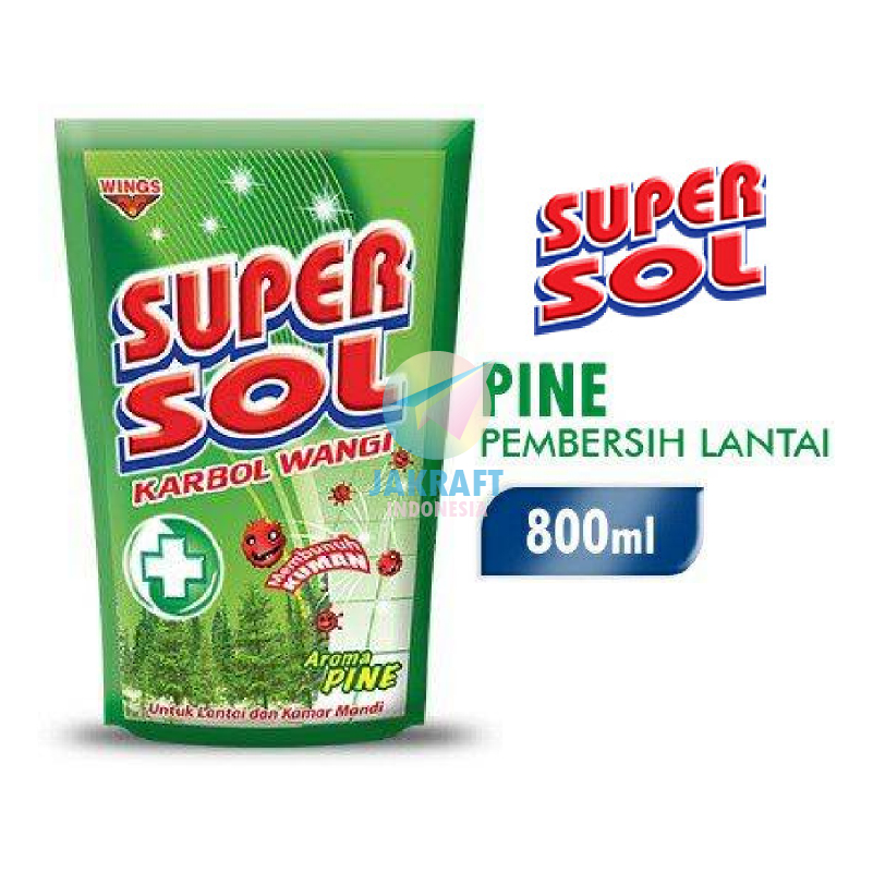 Jual Pcs Karbol Wangi Supersol Ml Aroma Pine Pinus Pouch Refill