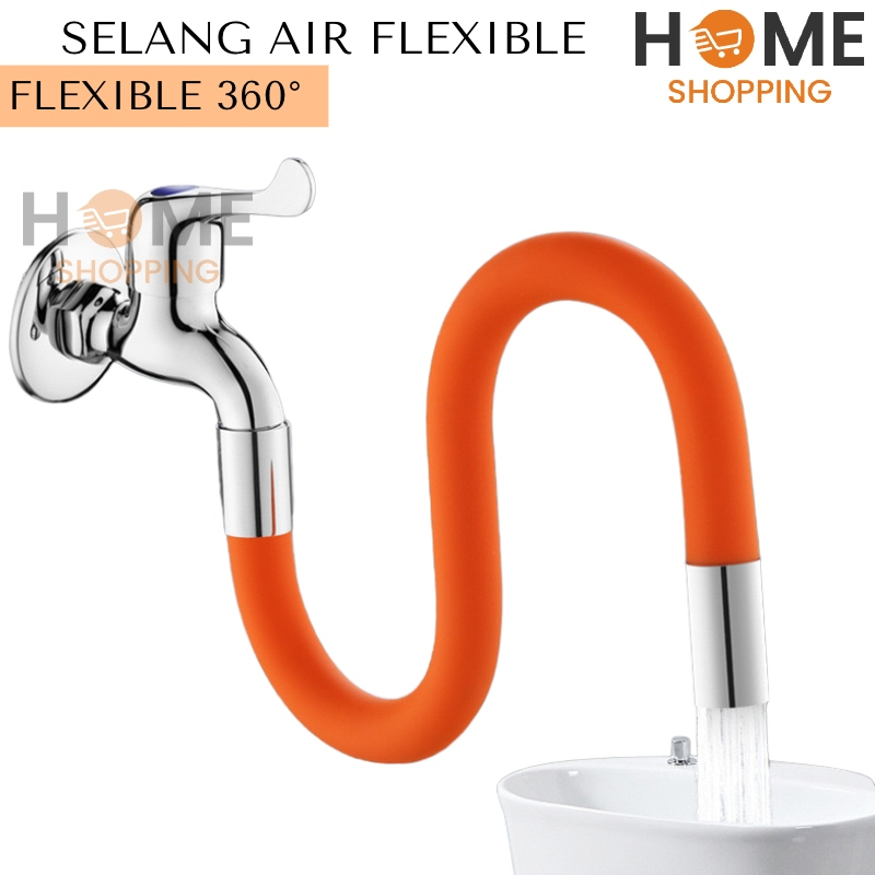 Jual HS SELANG AIR FLEXIBLE 20CM 30CM 50CM SELANG FLEXIBLE EXTENSI