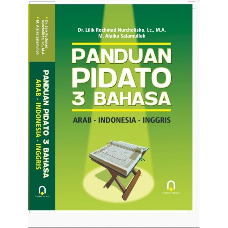 Jual Panduan Pidato 3 Bahasa Arab Indonesia Inggris Lilik Rochmad