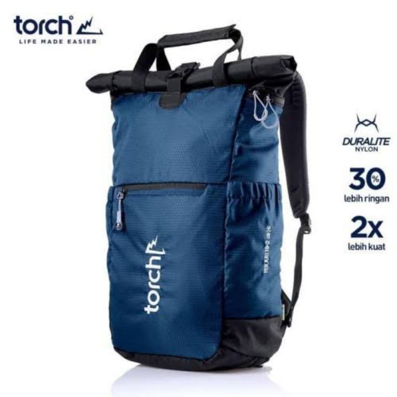 Jual Tas Ransel Gunung Torch HIKARI DAYPACK 19 2L Original Warna Navy