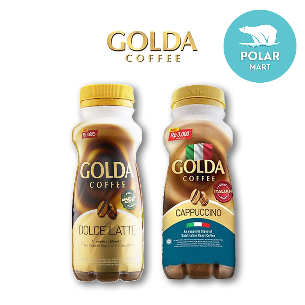 Jual Golda Coffee Dolce Latte Cappucino 200 ML Shopee Indonesia