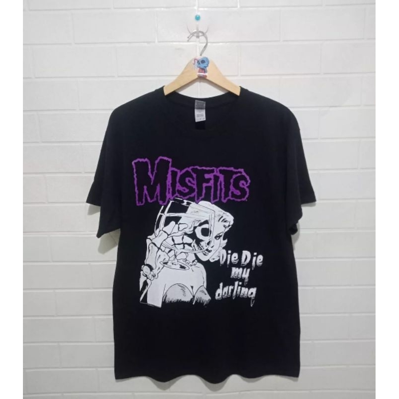 Jual Tshirt Kaos Band Musik Original Misfits Official Merchandise