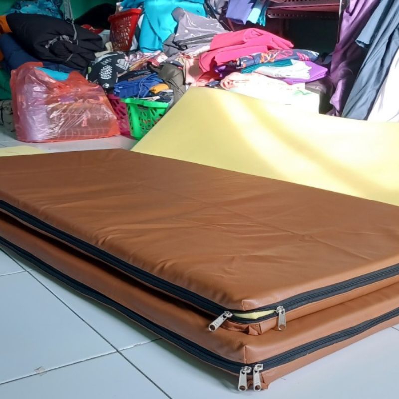 Jual Sarung Busa Waterproof Oscar Tebal Cover Kulit Inoac Royal Kasur