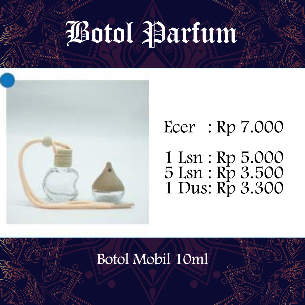 Jual Botol Parfum Botol Mobil Ml Shopee Indonesia