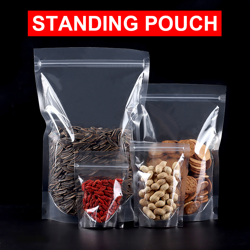 Jual Standing Pouch Snack Plastik Kemasan Snack Plastik Klip Berdiri