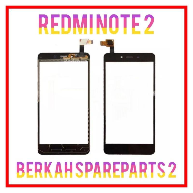 Jual TOUCHSCREEN TS LAYAR SENTUH XIAOMI REDMI NOTE 2 ORIGINAL Shopee