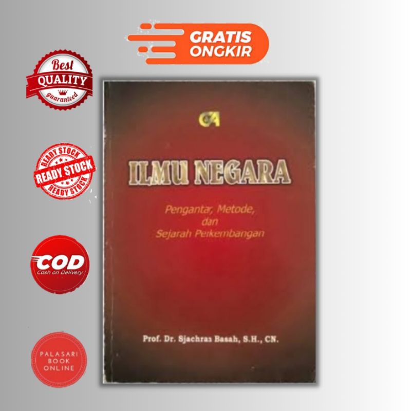 Jual Buku Ilmu Negara Pengantar Metode Dan Sejarah Perkembangan