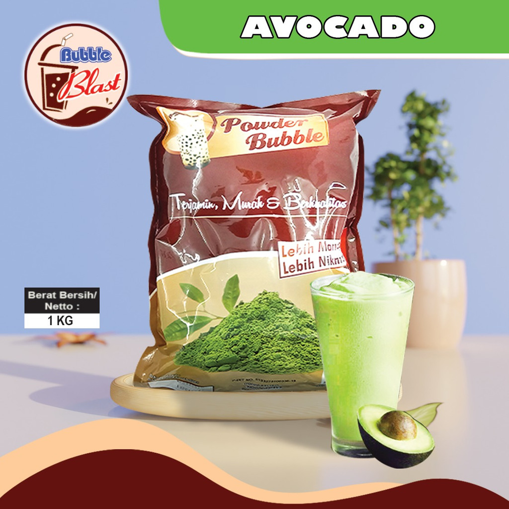 Jual Bubuk Avocado Kg Bubuk Minuman Alpukat Mix Creamer Gula