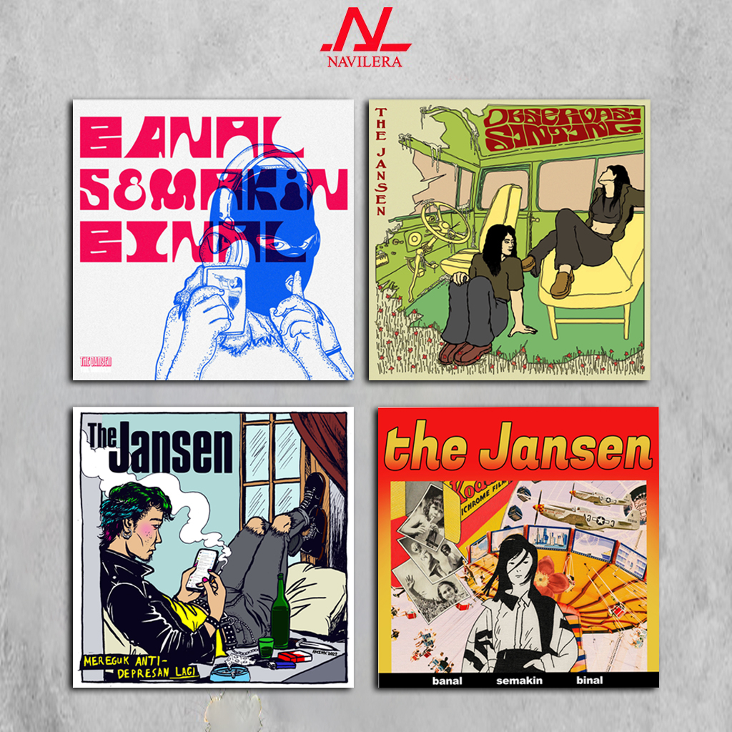 Jual Navilera Co Hiasan Pajangan Dinding Band Poster Band The Jansen