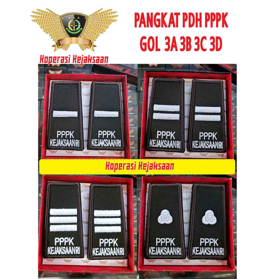 Jual PANGKAT PDH PPPK TERBARU GOL 3A 3B 3C 3D KEJAKSAAN RI Shopee