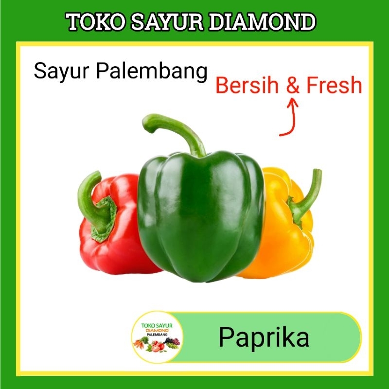 Jual Paprika Sayur Sayuran Mayur Segar Online Palembang Shopee