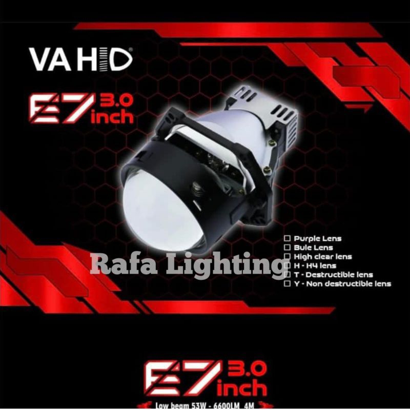 Jual Bi Led E Surpass Laser Blue Hd Lens Dual Core Pro Lens Vahid