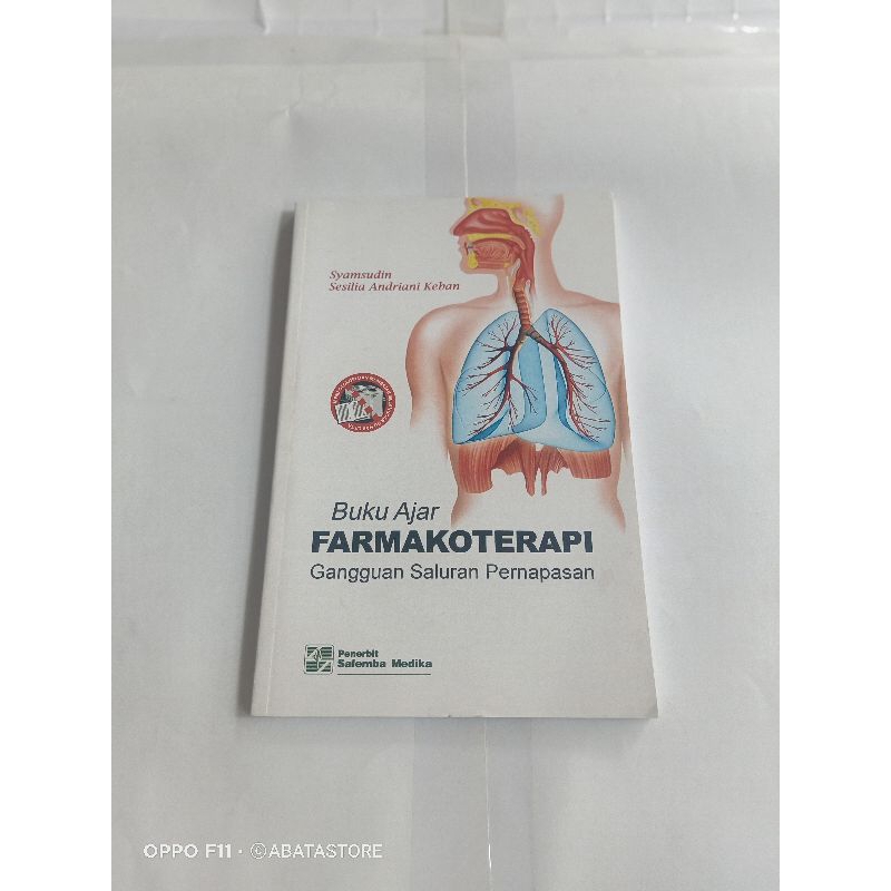 Jual BUKU AJAR FARMAKOTERAPI GANGGUAN SALURAN PERNAPASAN SYAMSUDIN