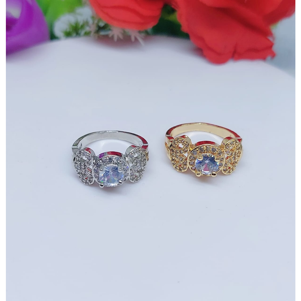 Jual Cincin Xuping Mata Full La Is Emas Perhiasan Fashion R