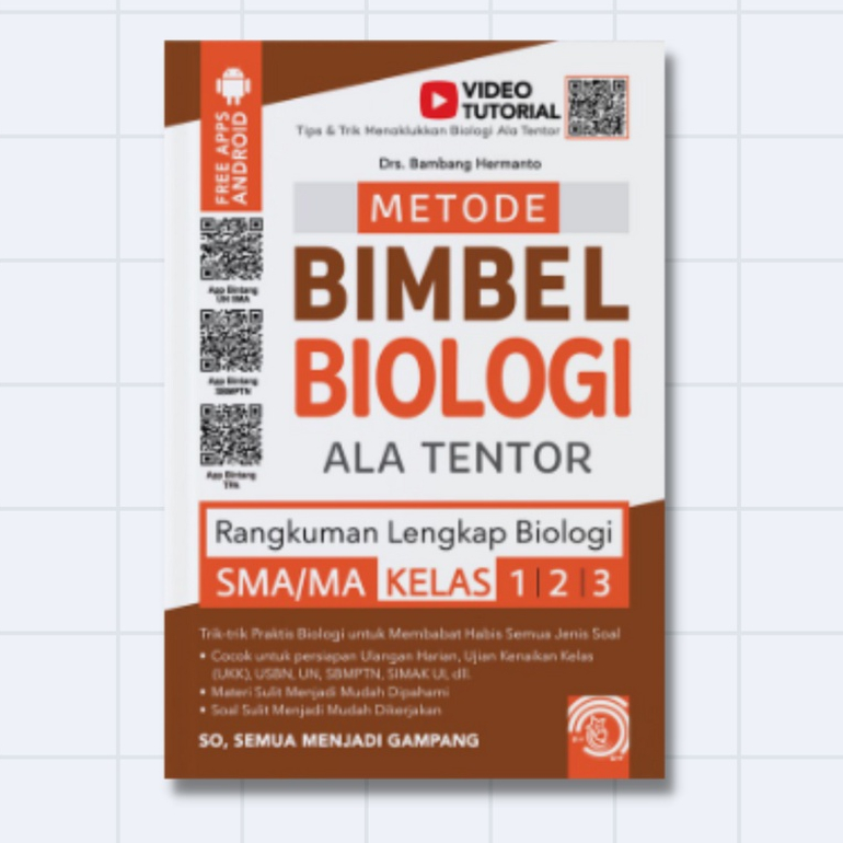 Jual AG BUKU METODE BIMBEL KIMIA FISIKA BIOLOGI ALA TENTOR SMA MA