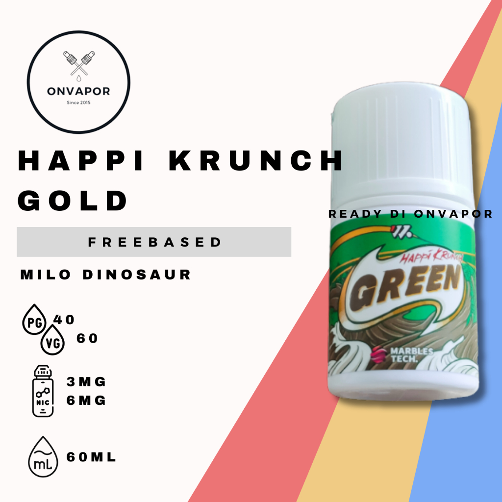 Jual Happi Krunch Gold Liquid Vape Wise Juice Shopee Indonesia