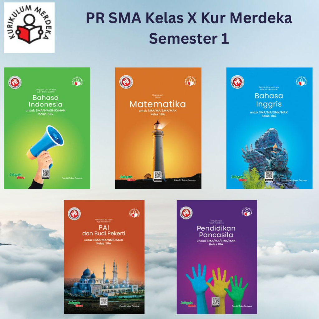 Jual Buku PR SMA Kelas 10 Kelas X Kurikulum Merdeka Semester 1 2